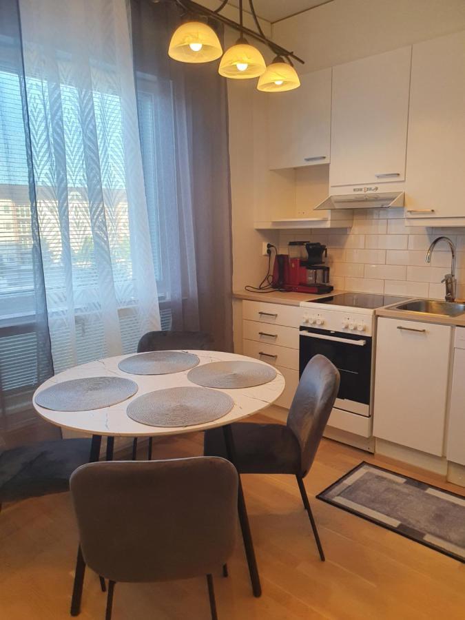 Moderni, Viihtyisae Pikkukaksio Saunalla 포리 외부 사진
